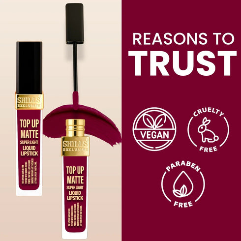 Shills Professional Top Up Matte Lipstick