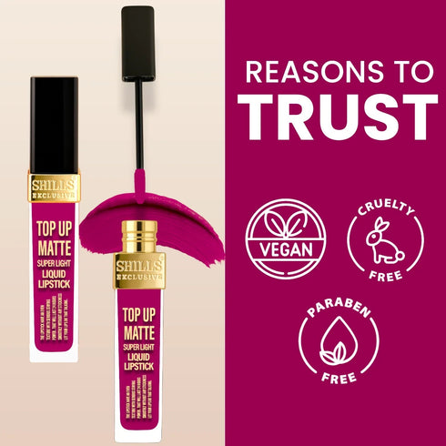 Shills Professional Top Up Matte Lipstick