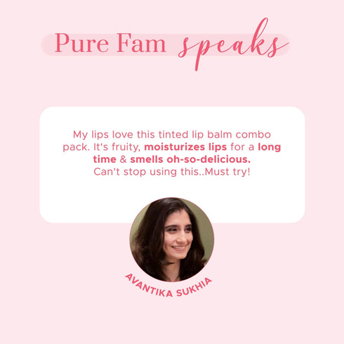 PureSense Cherry Candy Tinted Lip Balm