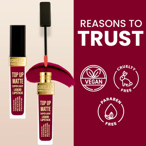 Shills Professional Top Up Matte Lipstick