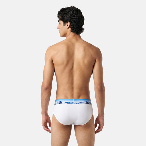 Bummer Modal Stretch Brief - Cold Rush