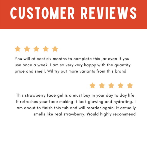 Skin Secrets Strawberry Facial Massage Gel