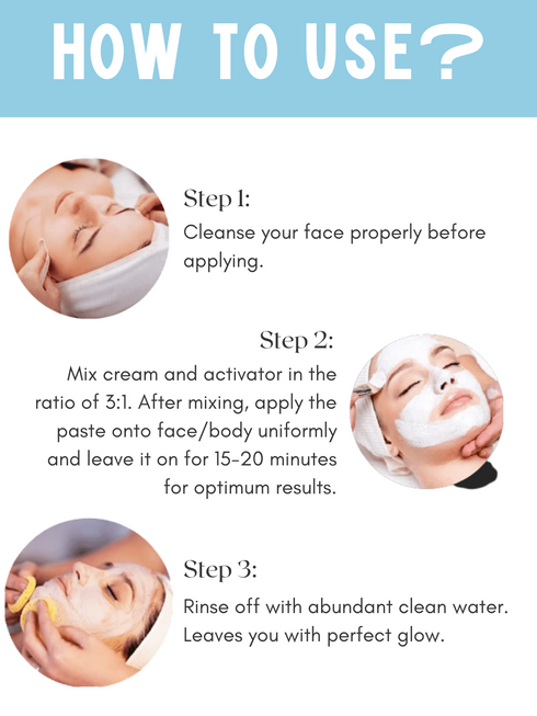 Skin Secrets Oxygen Bleach for Hydrated Glowing Skin