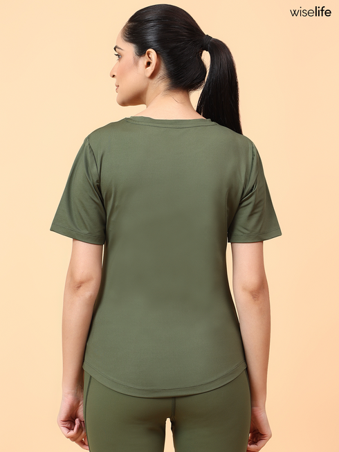 Wiselife Active Classic T-shirt (Olive green)