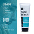 Ustraa Face Wash Mint Cool - For Dry Skin