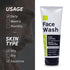 Ustra Face Wash Acne Control With Neem & Charcoal
