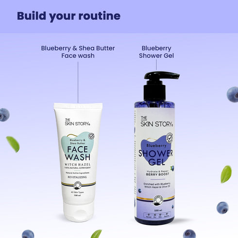 The Skin Story Blueberry Shower Gel