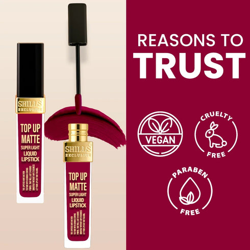 Shills Professional Top Up Matte Lipstick