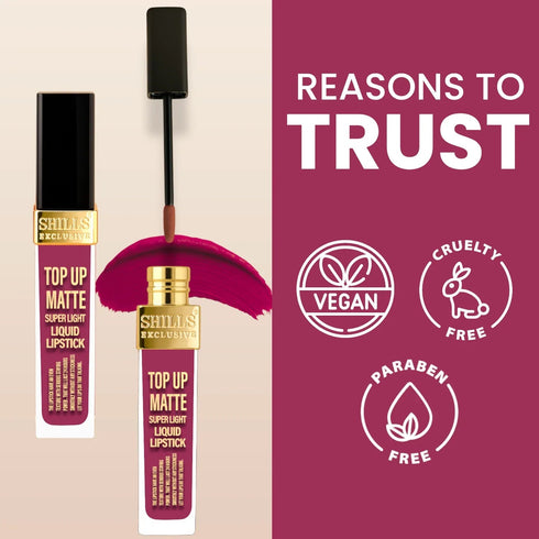 Shills Professional Top Up Matte Lipstick