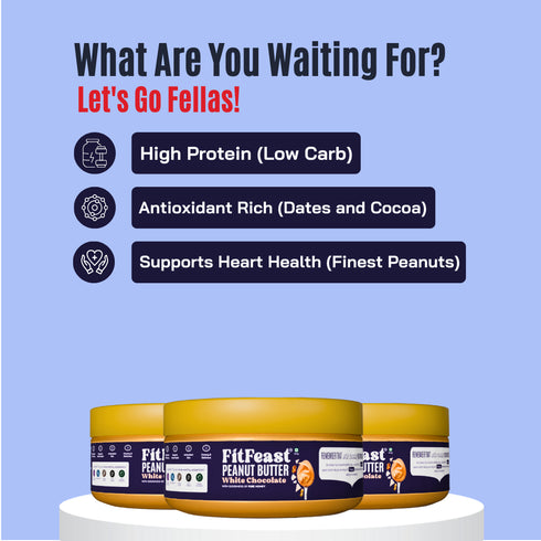 Fitfeast White Chocolate Peanut Butter 150g