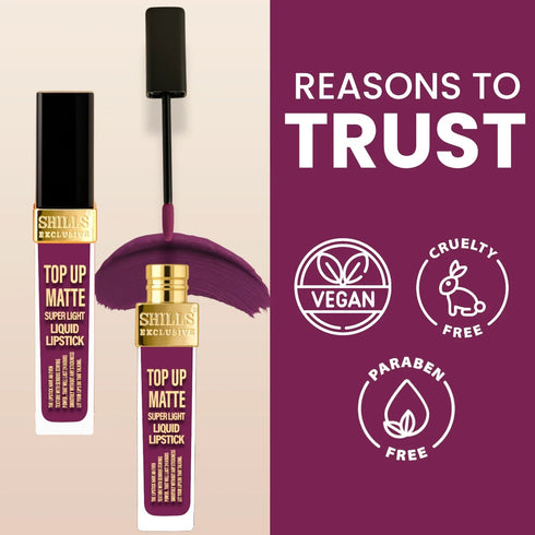 Shills Professional Top Up Matte Lipstick