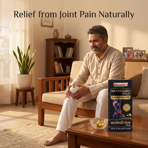 Sharmayu Ayurveda Vatrogari Gold Capsule
