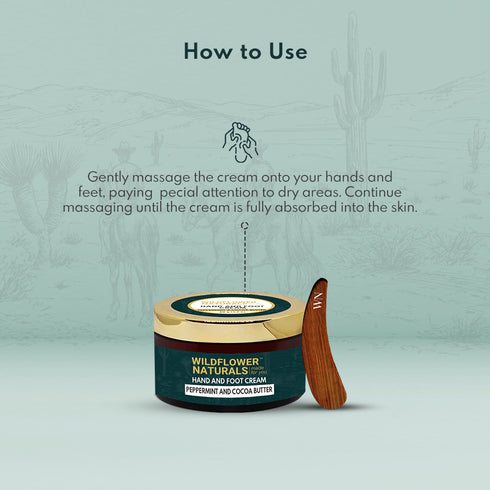 Wildflower Naturals Hand and Foot Cream
