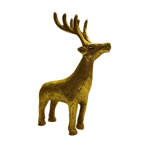 Tamas Brass Couple Deer Sculptures Home Decor Statue/Idol