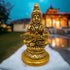 Tamas Brass Annapurna Handmade Statue/Idol(Golden)
