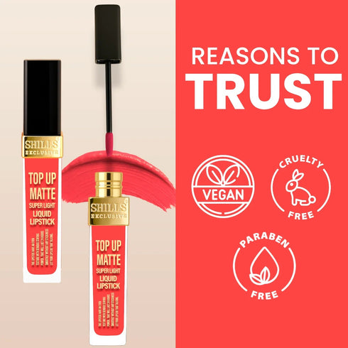 Shills Professional Top Up Matte Lipstick