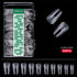 Shills Professional Soft Gel Tips Matte Short T-Shape-PT18-CLEAR
