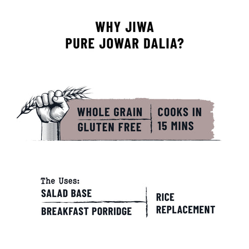 Jiwa Pure Jowar Dalia