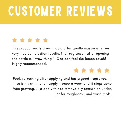 Skin Secrets Lemon Facial Massage Gel