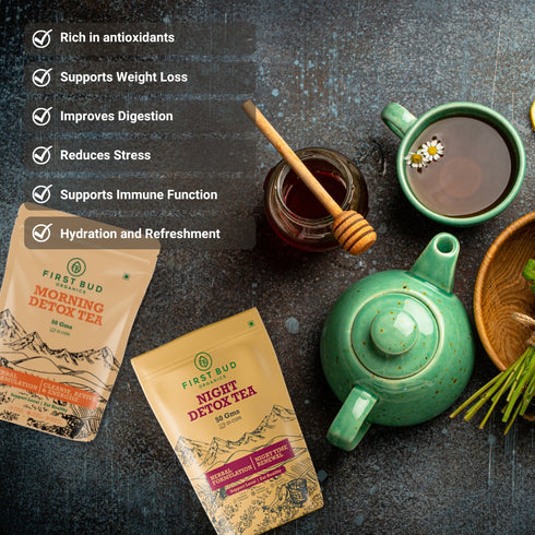 First Bud Organic Detox Tea Combo