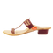 Vhaanfootwear Maroon Color Soft Kolhapuri Chappal for women by vhaan