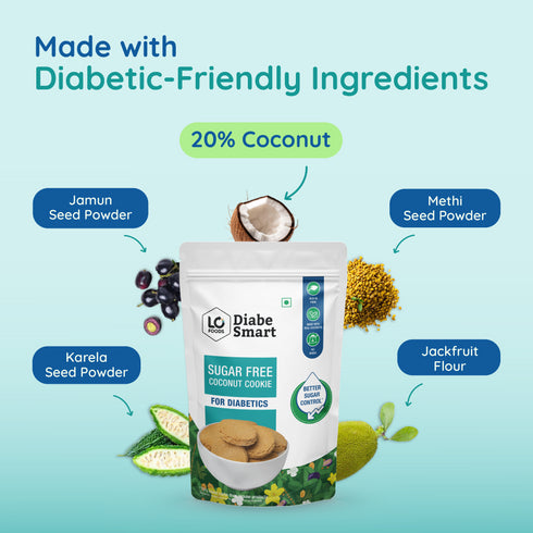 DiabeSmart Sugar Free Coconut Cookies