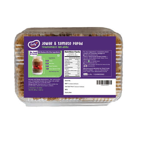 Early Foods Jowar Papad