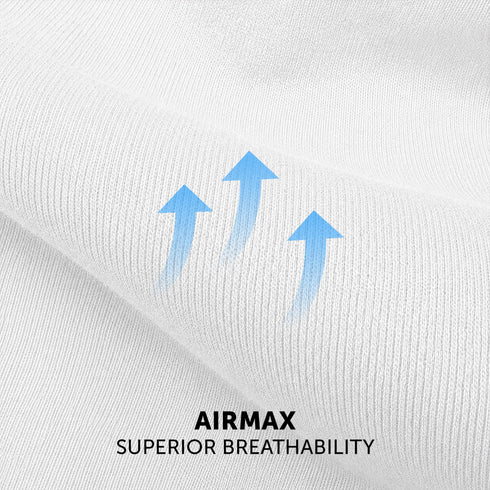 XYXX Aero Super-Soft Combed Cotton Vest Polar White