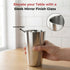 Vinod Stainless Steel Plain Glass Set of 6 300 ml with Highest Grade Steel Mirror Finish Rust Free Easy to Clean and Dishwasher Safe