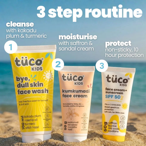 Tuco Dull Face Kit for kids SPF 50