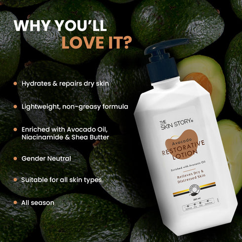The Skin Story Avocado Restorative Lotion