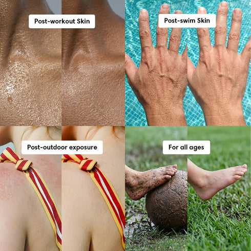 The Earth Collective BODY WASH Calm Recover Refresh Post Workout & Post Swim Soothing Body Wash