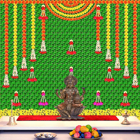 Backdrop Clothes Print Banana Leaf Design