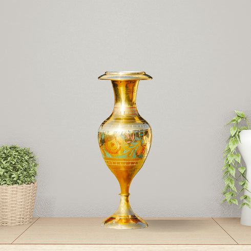 Brass Home And Garden Flower Pot 0.31Kg