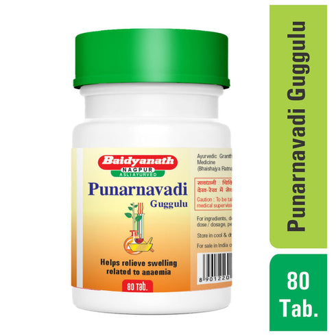 Baidyanath Vansaar Punarnawadi Guggulu 80 Tablets