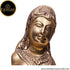 Tamas Brass Handcrafted Golden Salabhanjika Statue / Idol with Antique Finish ( Golden)