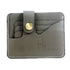 Vhaanfootwear Black Color Artisanal Luxe Special Pure Leather Card Holder Handcrafted Luxury with RFID Protection