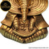 Tamas Brass Handcrafted Antique Style Ganpati Ganesha Bhagwan Statue / Idol with Antique Finish (Pack of 1)