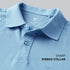 XYXX Nova Combed Cotton Polo T-shirts Sky Blue