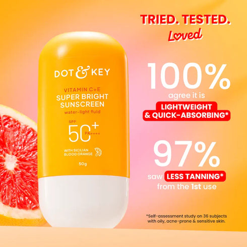 DOT & KEY Vitamin C + E Super Bright Sunscreen Spf 50