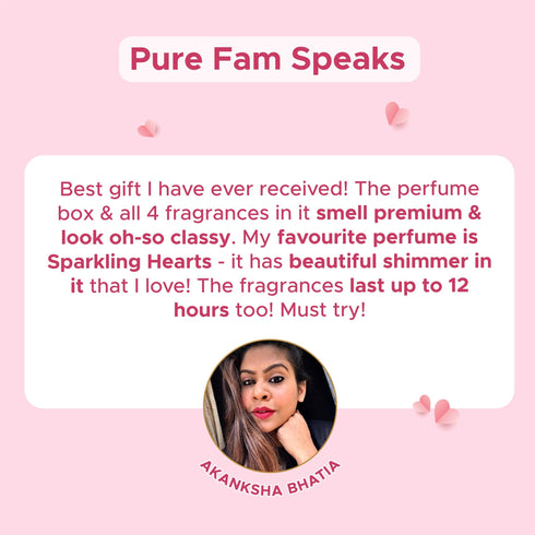 PureSense Mother's Day Premium Perfume Gift Set