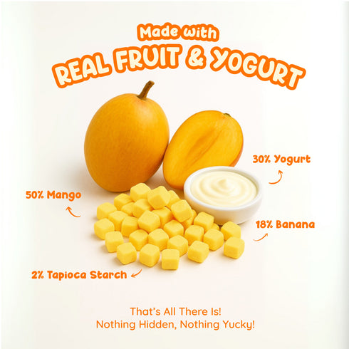 Rorosaur Mango Yogurt Melts
