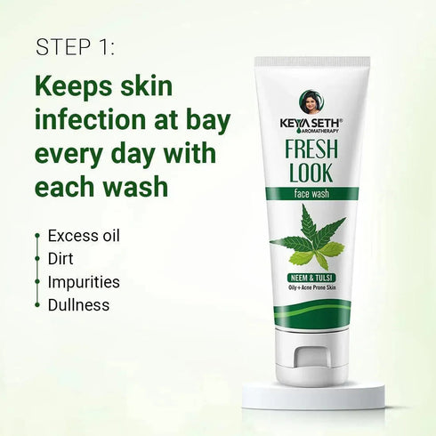 Keya Seth Aromatherapy Neem Essential Skin Care Routine Kit