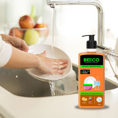 BECO Dishwash Liquid Duo Bottle + Refill