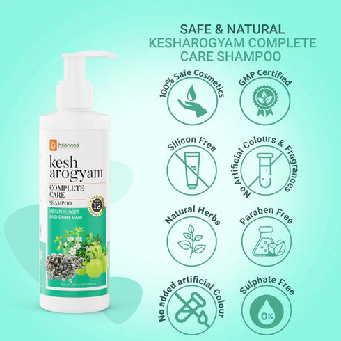 Krishna'S Herbal & Ayurveda Kesharogyam Shampoo