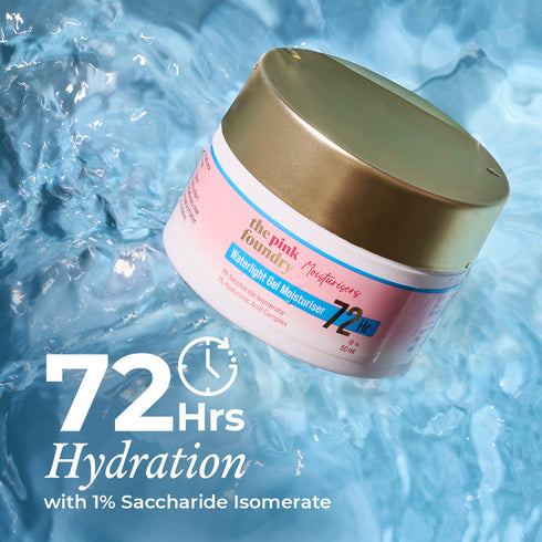 The Pink Foundry Waterlight Gel Moisturiser 72 Hour Hydration