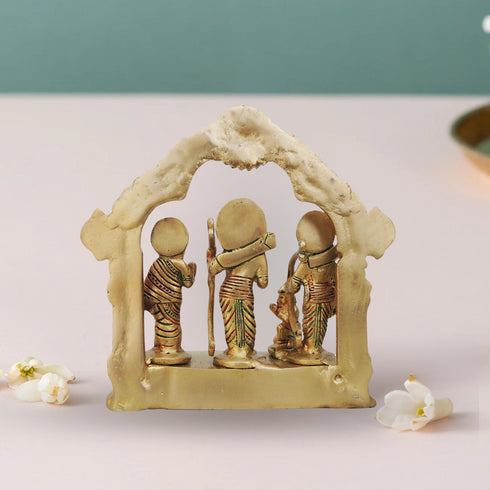 Brass Ram Dharbar Statue 1.645Kg