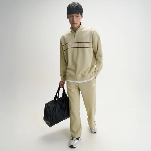 XYXX Crew Oversized Half-Zip Sweatshirt -Minted Grey