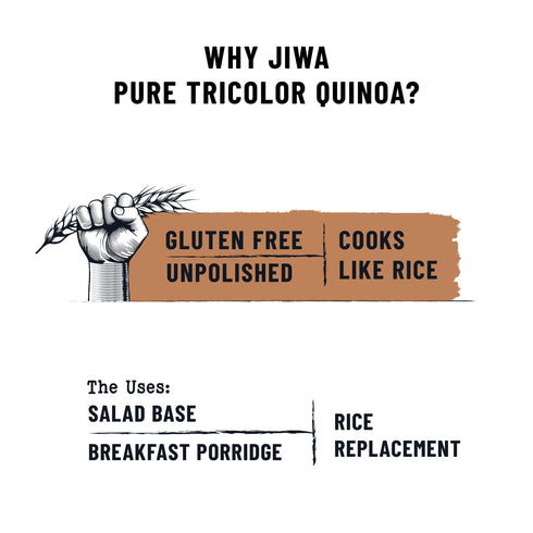 Jiwa Pure Tricolor Quinoa