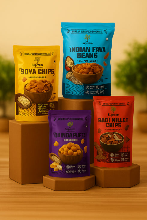 Supreem Super Foods Combo Pack of 4